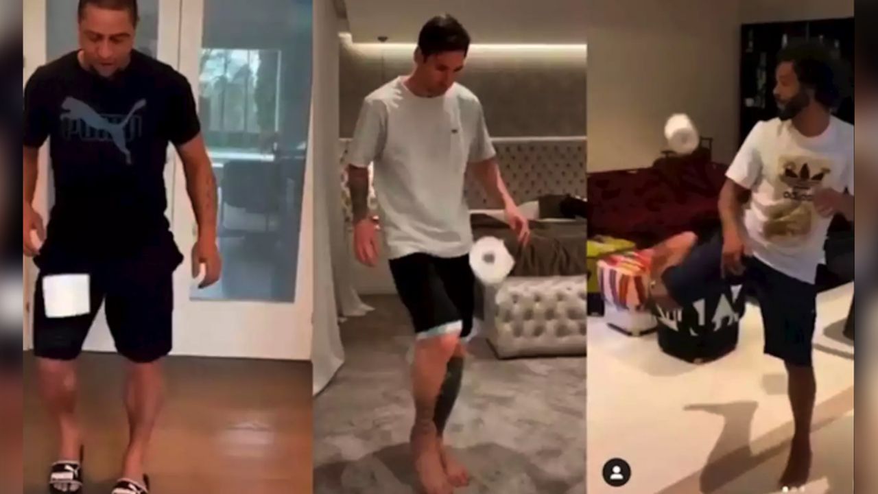 Surge el ’10 toques challenge’ tras el coronavirus, reto al que se sumó Messi