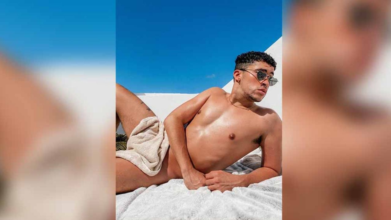Día 6 de cuarentena: Bad Bunny se desnuda y su novia le masajea el trasero