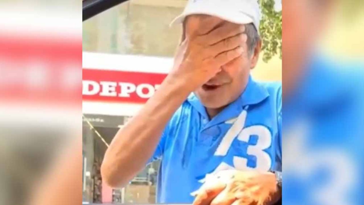 El noble gesto de pareja con vendedor ambulante afectado por crisis del Covid-19