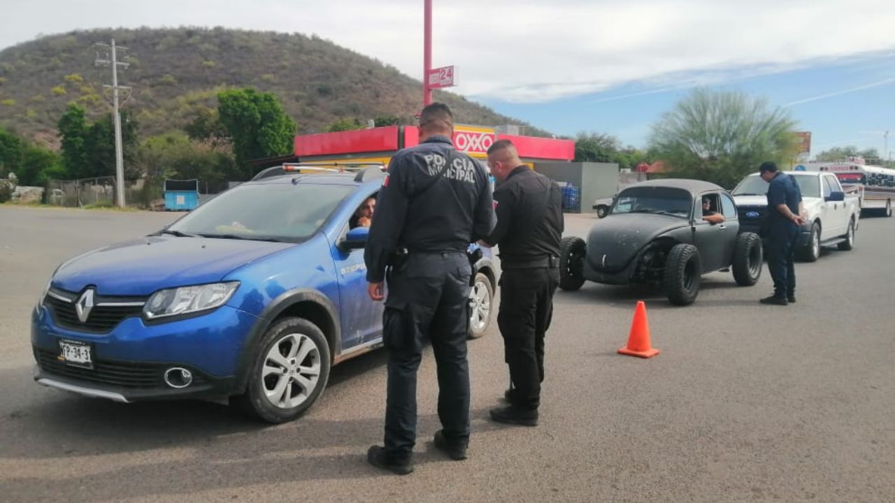 SSP Cajeme coloca filtros de prevención con medidas de concientización