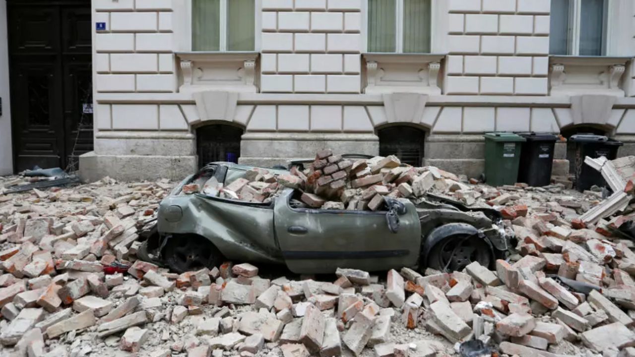 VIDEO: Así se vivió el sismo en Croacia; ciudadanos dejaron la cuarentena