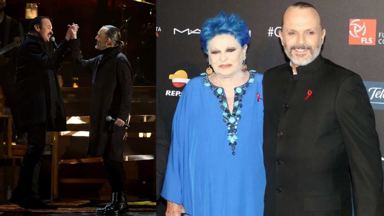 Pepe Aguilar y famosos dan el pésame a Miguel Bosé por muerte de su madre