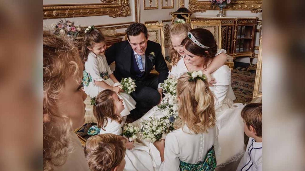 Por su cumpleaños, surge foto inédita de la boda de la Princesa Eugenia