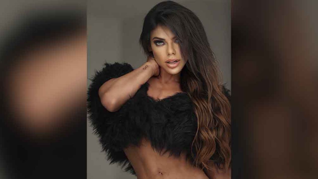 Suzy Cortez prende Instagram arriba de la barra en lencería negra