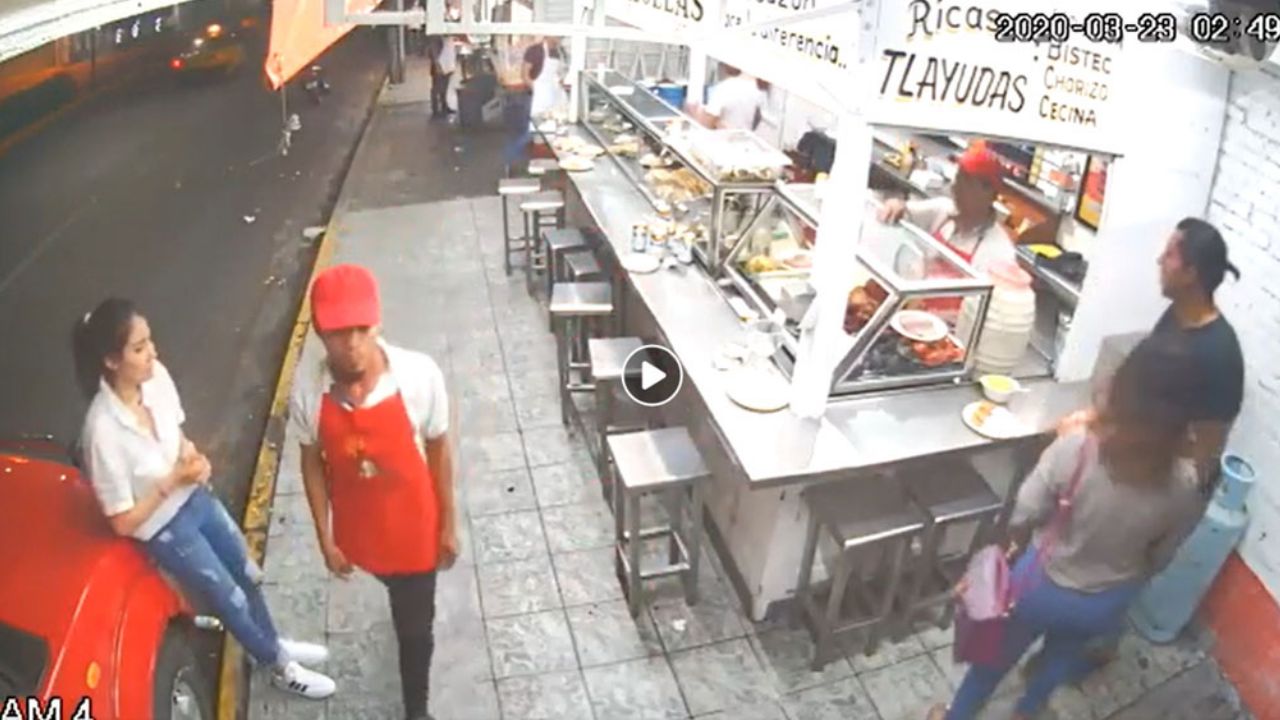VIDEO: Golpean y balean a exportero de Alebrijes en taquería de Oaxaca