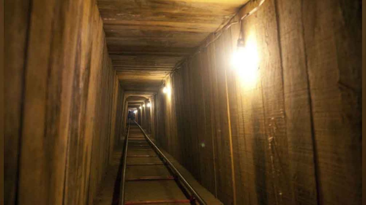 Narcotúnel es encontrado en Tijuana; contaba con aire acondicionado y luz