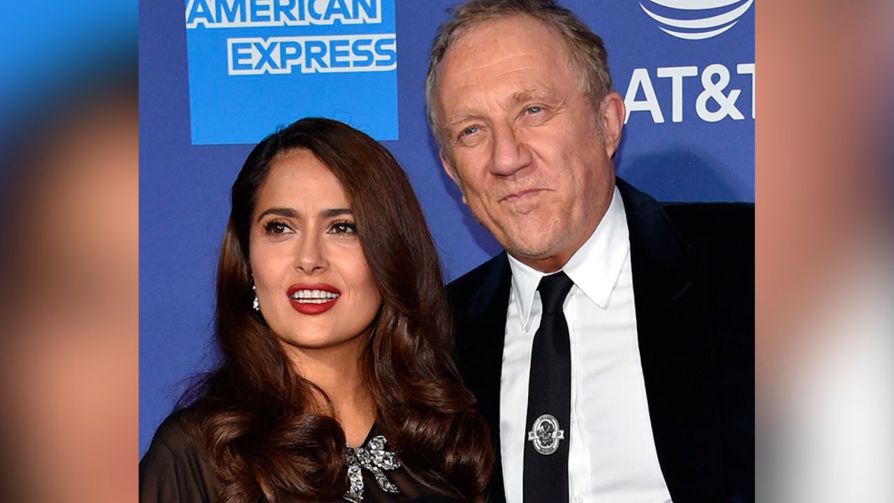 Esposo de Salma Hayek se une a artistas para apoyar a combatir el Covid-19