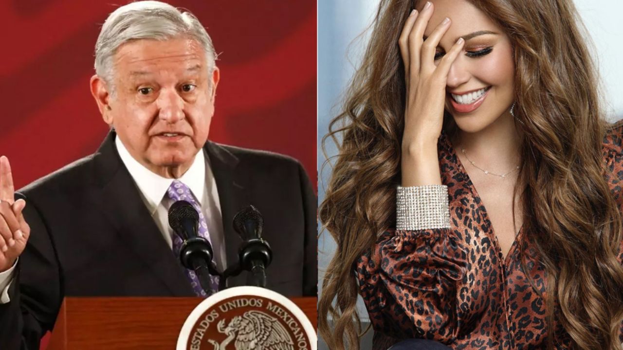 ¡Más pleito! AMLO se burla de ataques de Thalía; ella responde y la destrozan