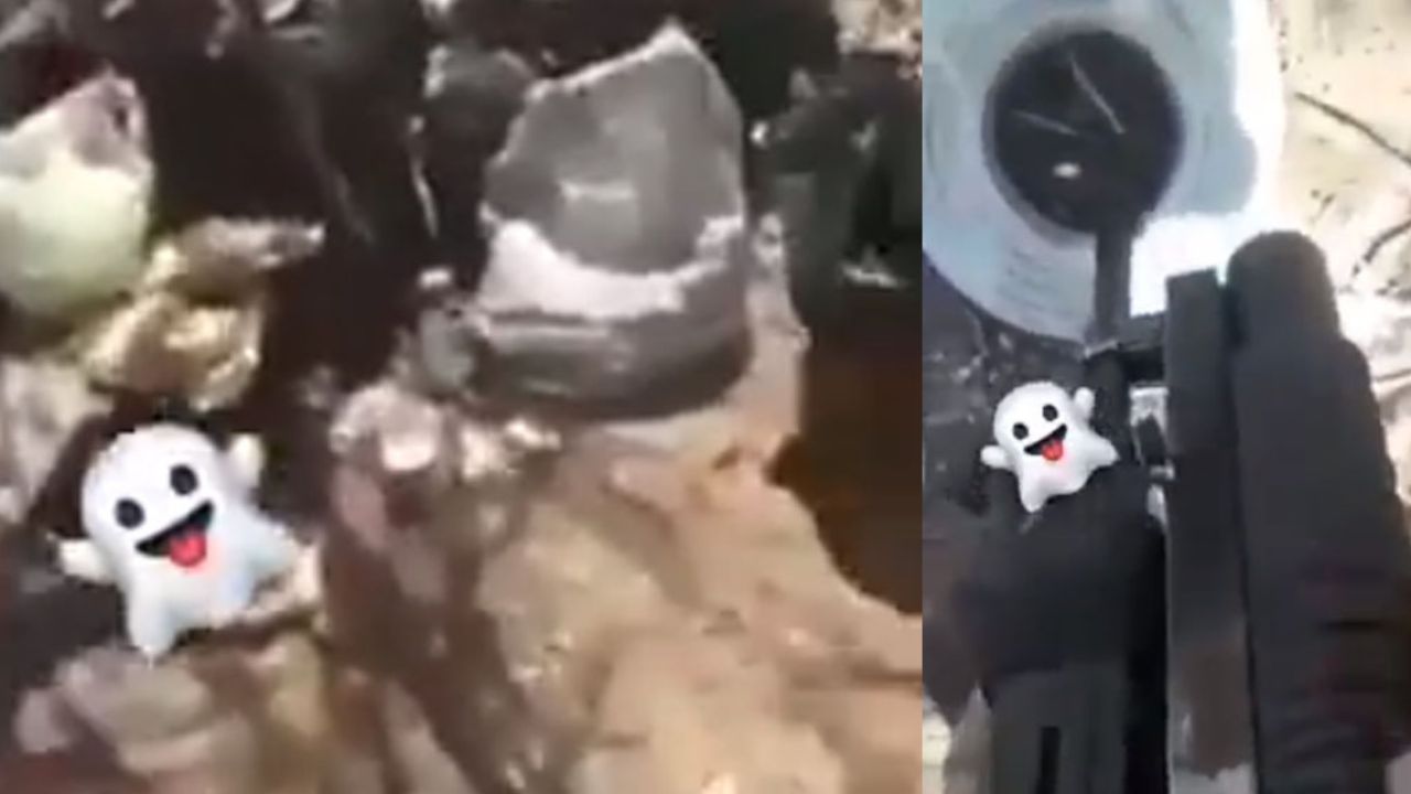 VIDEO: CJNG se apodera de narco campamento de La Familia Michoacana