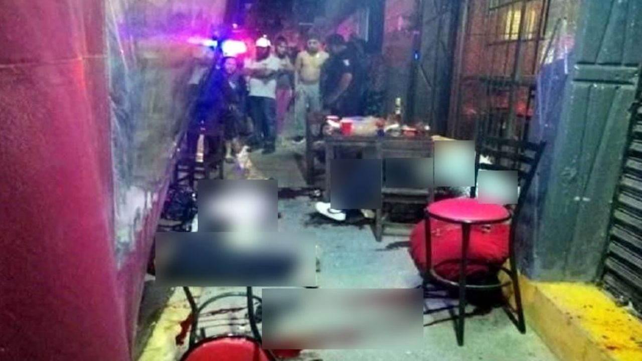 Gatilleros abren fuego contra un bar en Edomex; 7 muertos y 6 heridos