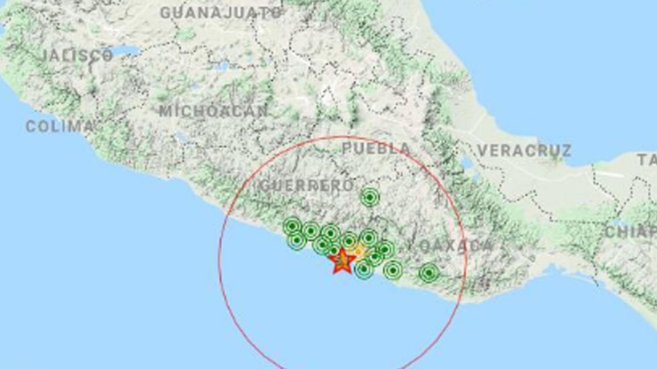 Sismo nocturno de magnitud 5.1 sacude Guerrero; se percibió en CDMX