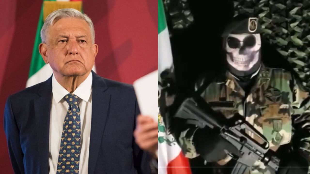 VIDEO: Reaparece el ‘militar calavera’ y acusa a AMLO de pacto con el narco