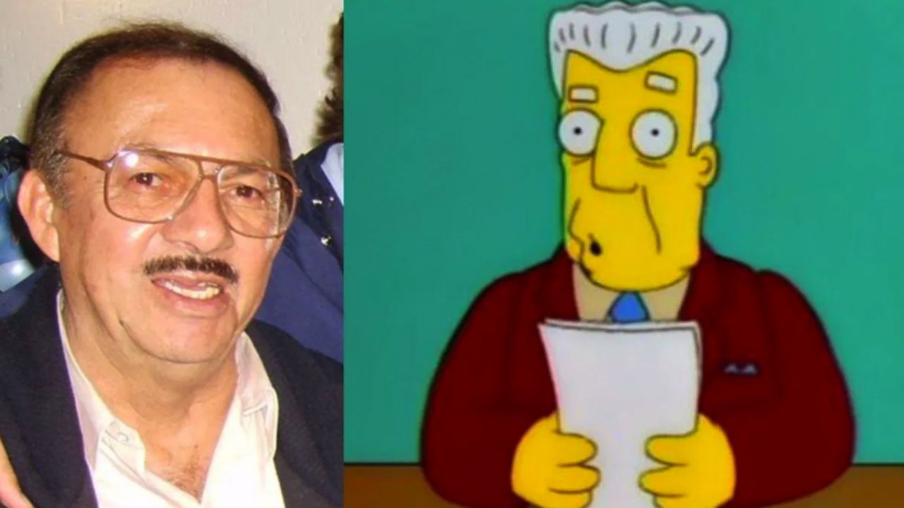 Muere actor de doblaje Gonzalo Curiel, voz de ‘Kent Brockman’ en ‘Los Simpson’