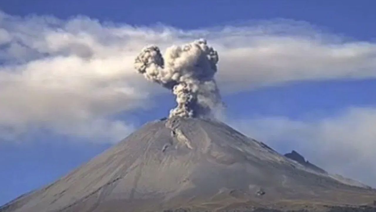 En un lapso de 24 horas, Popocatépetl emite más de 115 exhalaciones