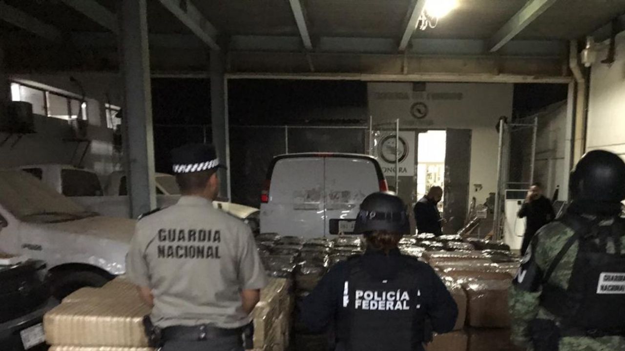 Cuatro toneladas de marihuana son localizadas entre artículos de limpieza