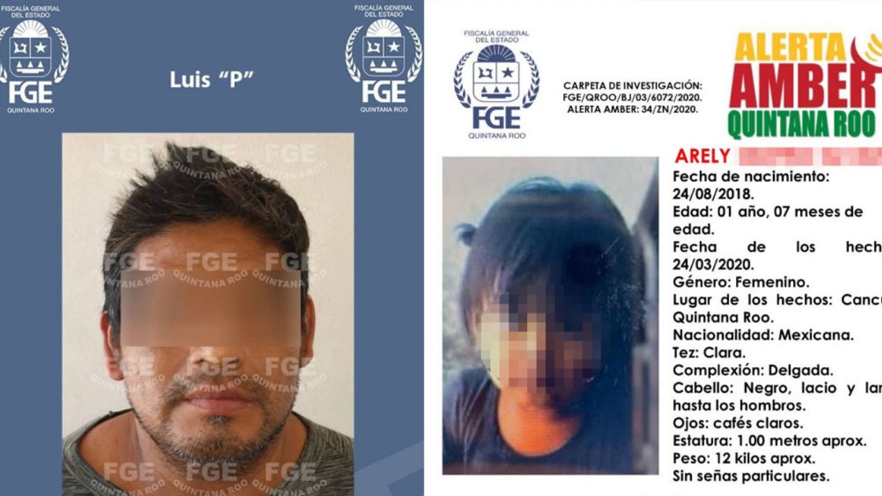 Se llama Arely, de un año; por venganza, la raptaron, ultrajaron y mataron en QR