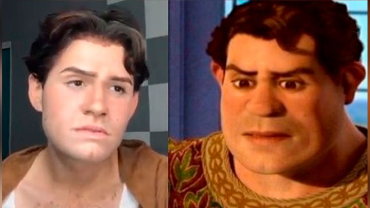 VIDEO: Joven se vuelve viral por su increíble parecido con ‘Shrek humano’