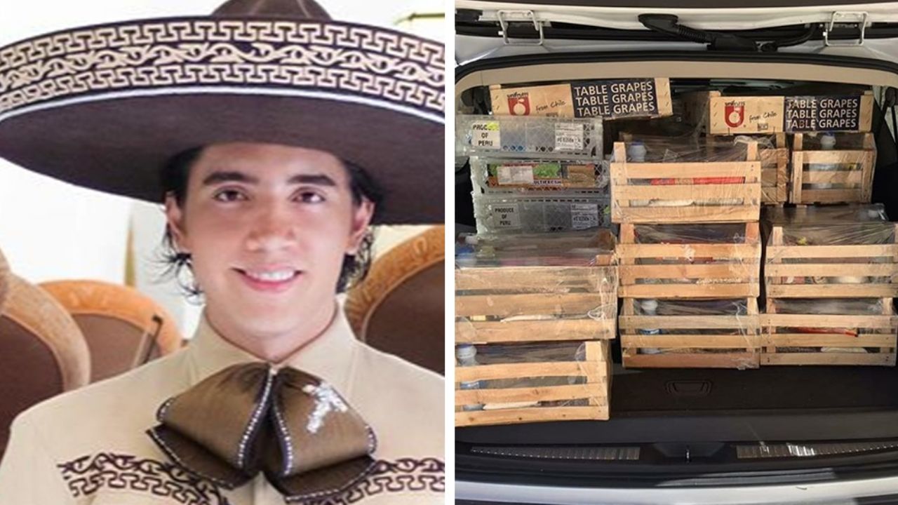 VIDEO: Alex Fernández regala despensas a familias afectadas por el coronavirus