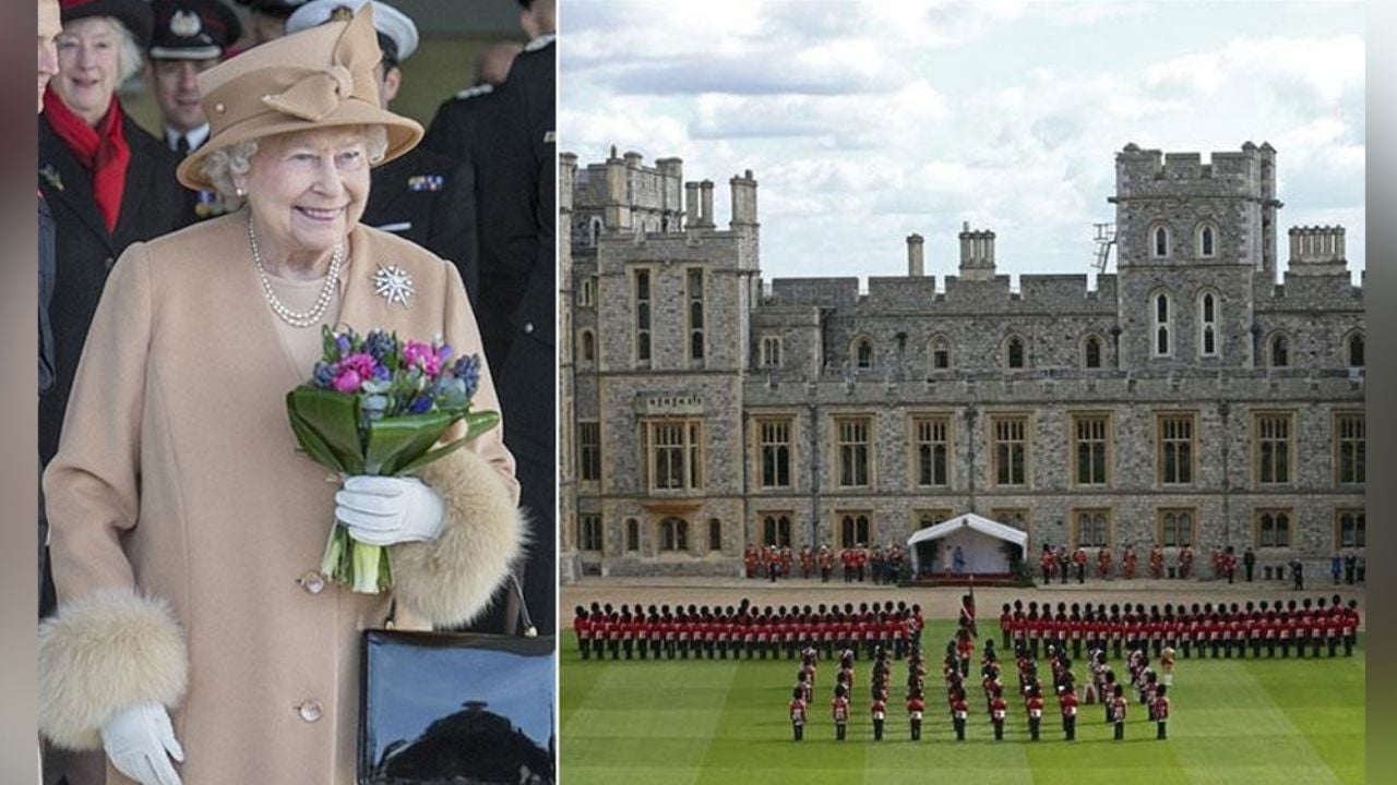 La impresionante foto del castillo de la Reina Isabel II que encanta al mundo