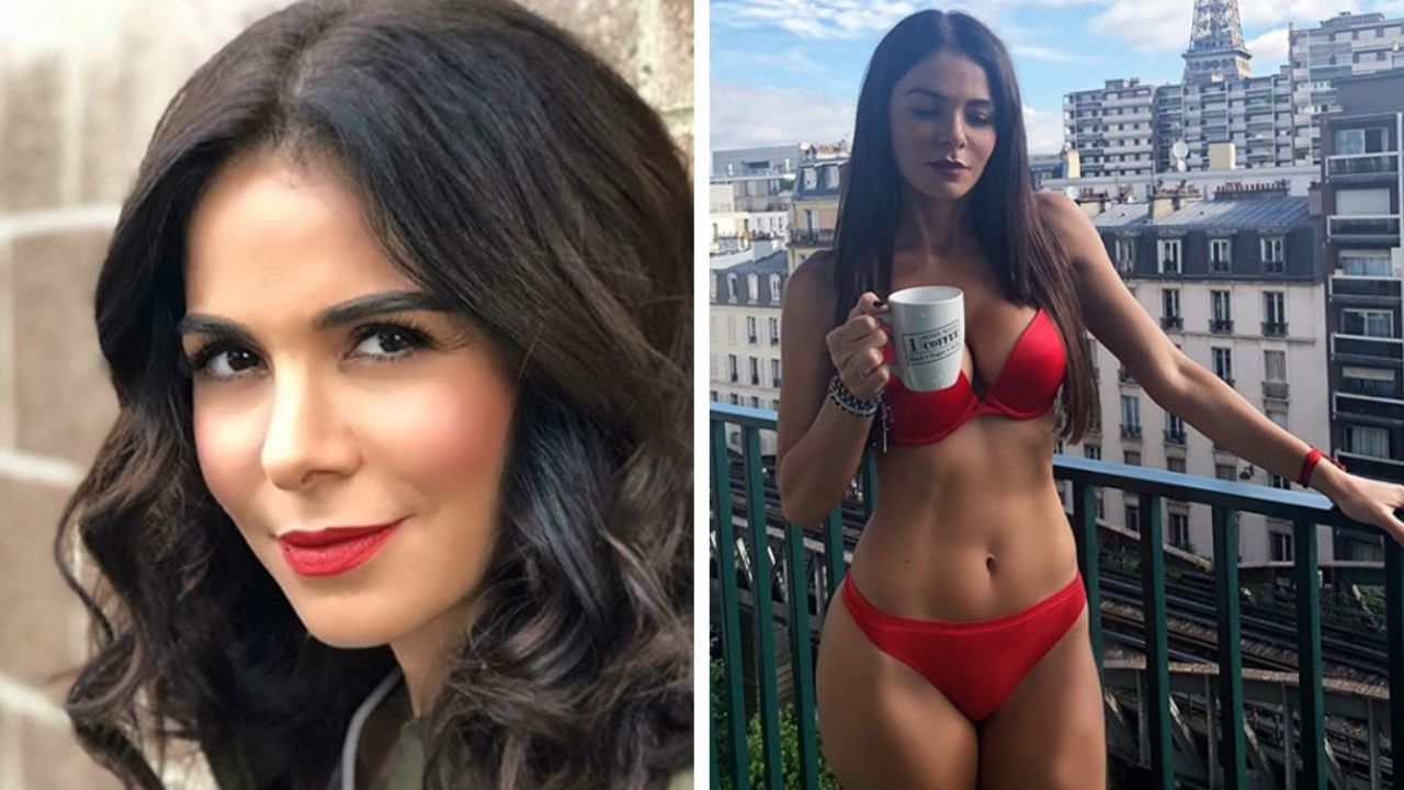 A sus 37 años, Vanessa Arias impresiona con cuerpo de jovencita en bikini rojo