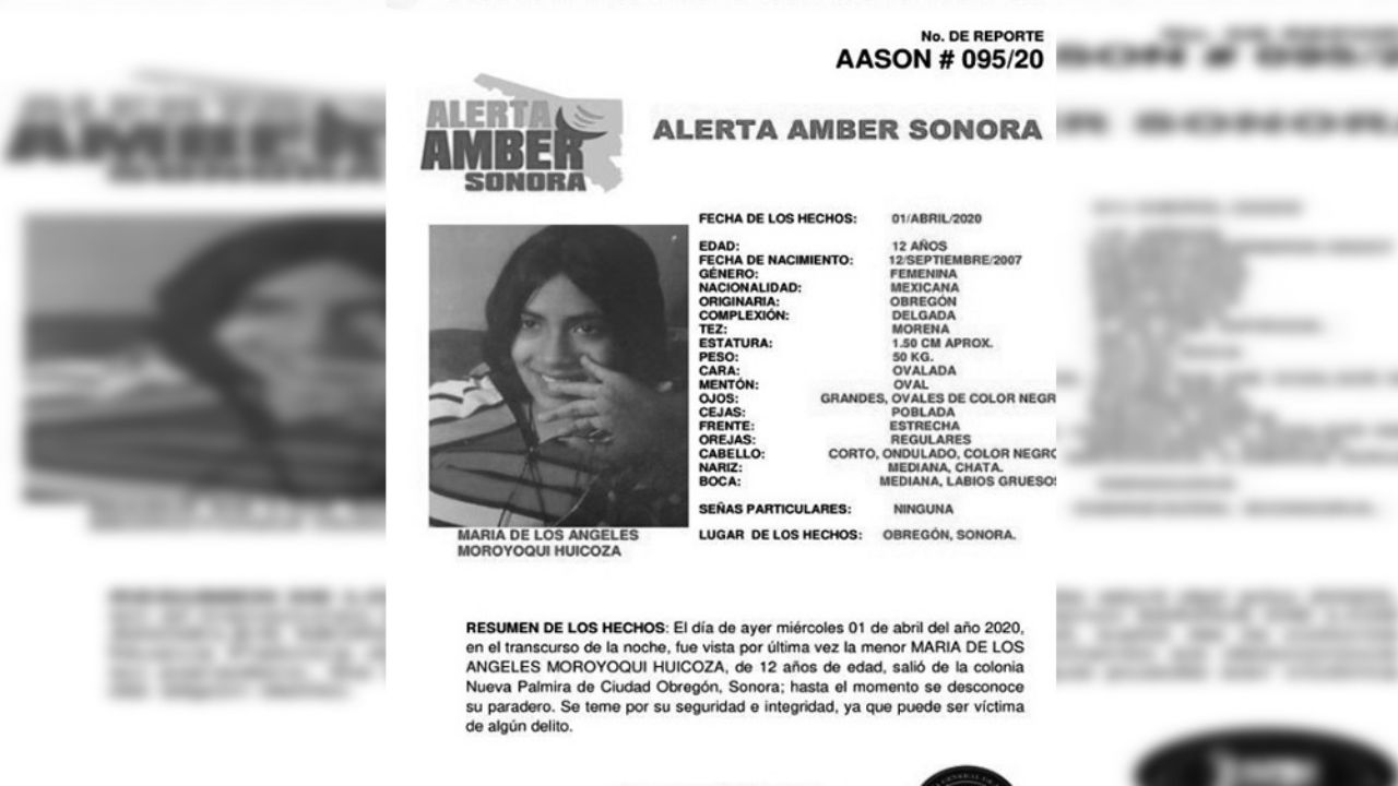 Menor de 13 años desaparecida en Nogales es encontrada sin vida por la FGJE