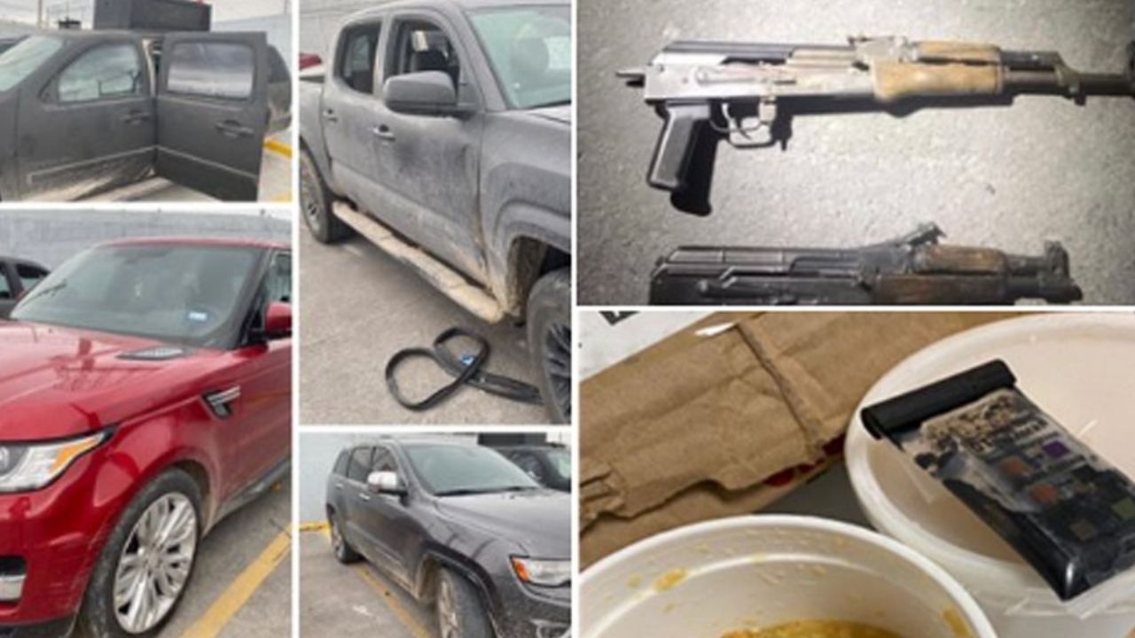 Aseguran armas, droga y vehículos blindados al CDG en Tamaulipas