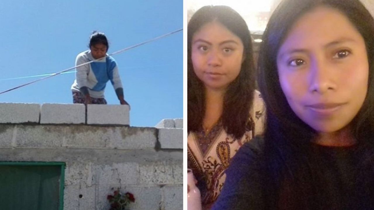 Hermana de Yalitza Aparicio revela que trabaja de albañil y deja boquiabiertos
