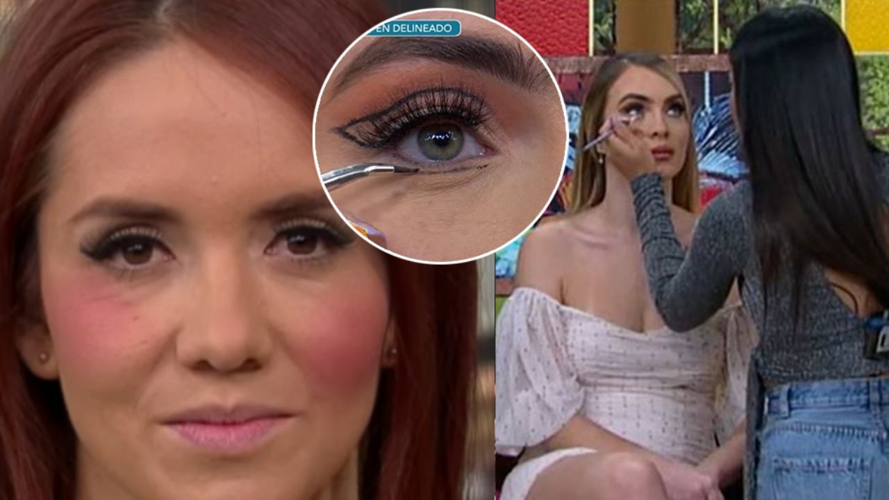 ¡’Venga la Alegría’ lo hace de nuevo! Maquillista delinea “como panda” a modelo y la destrozan