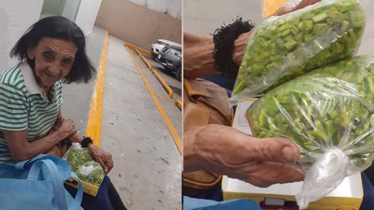 La tragedia de Esthelita, desempleada por Covid-19 que hoy vende nopales