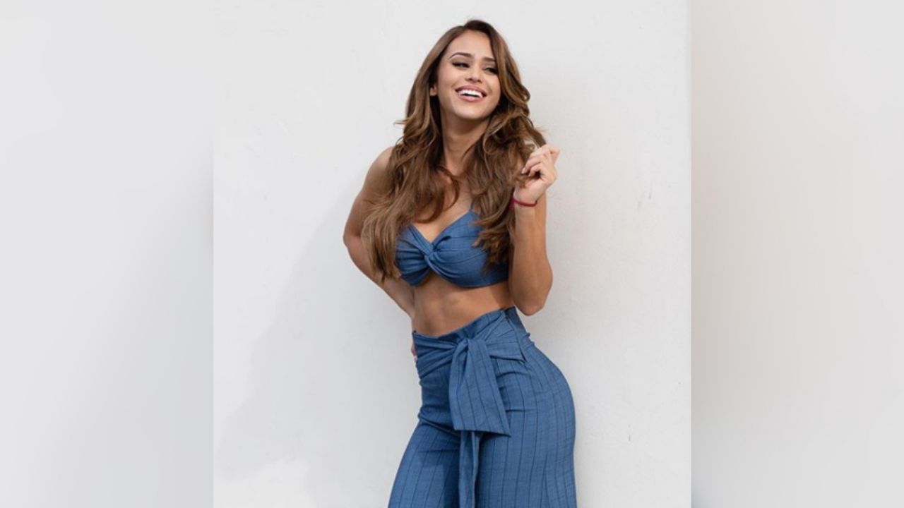 Yanet García presume su torneado cuerpo con sensual rutina de ejercicio