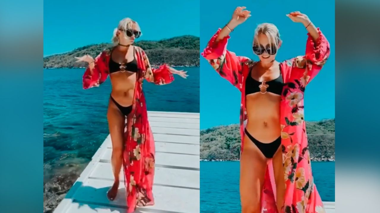 Irina Beva ‘calienta’ Instagram con sexy baile en diminuto bikini: “Muñeca”