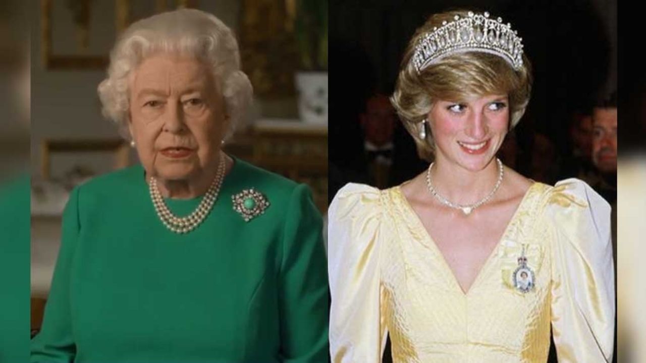 Lo que hay detrás del collar de la Reina Isabel en discurso y su vínculo con Lady Di