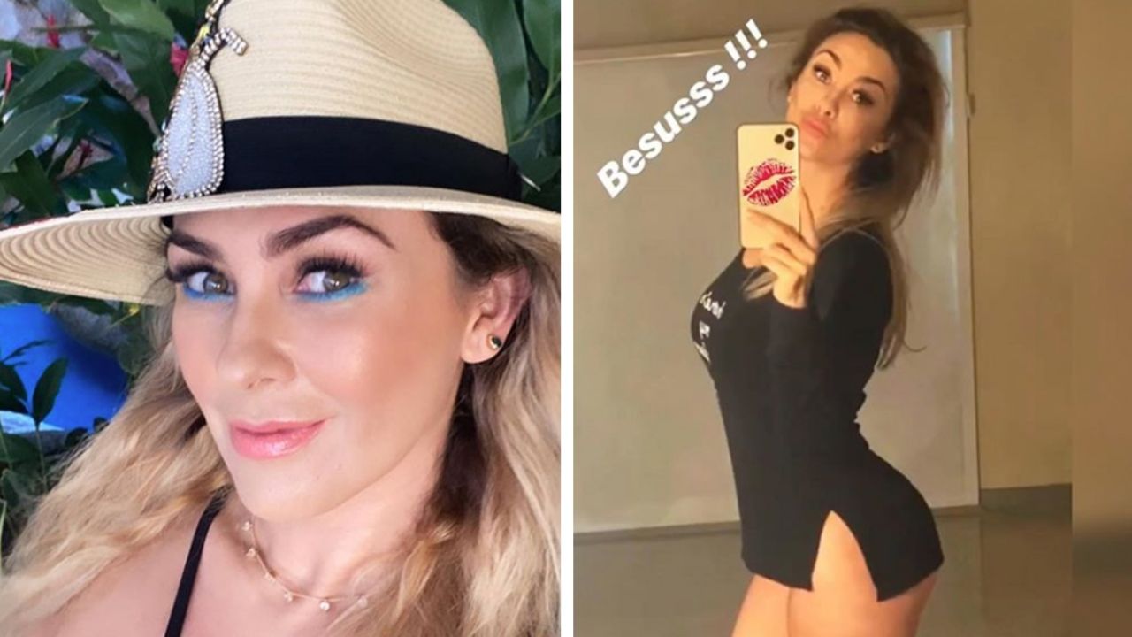 Aracely Arámbula luce en Instagram el candente atuendo que usa para dormir