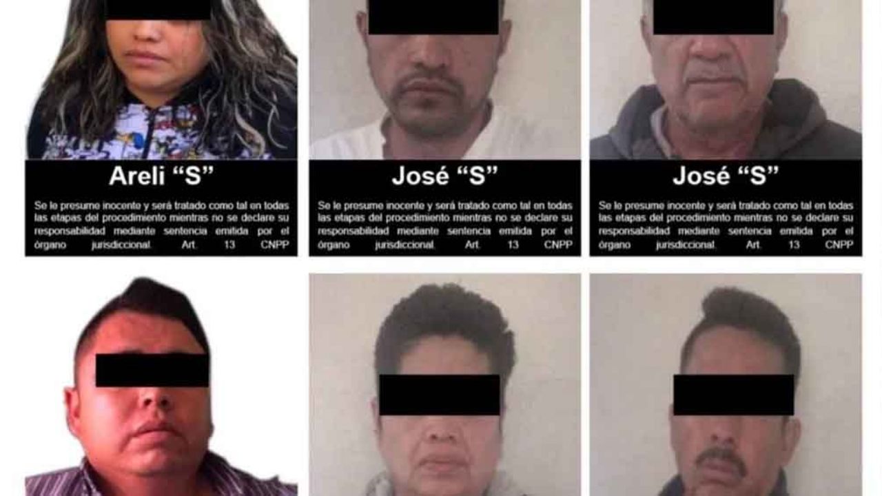 Seis presuntos secuestradores son vinculados a proceso en Edomex
