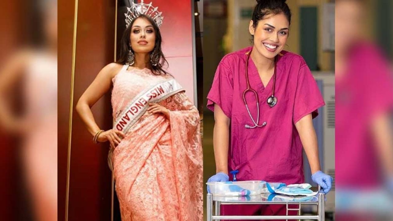 Reina de belleza vuelve a su trabajo como médico para luchar contra el Covid-19