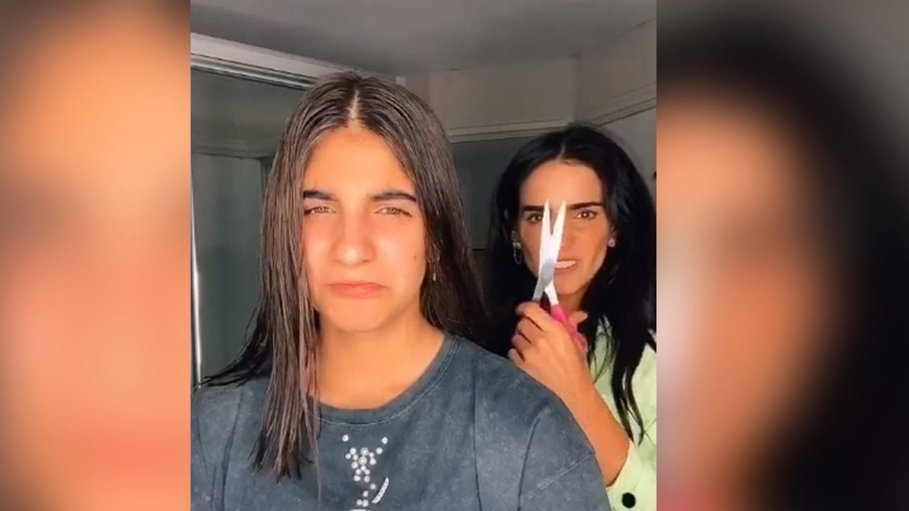 “La desgració”: Bárbara de Regil arruina el cabello de su hija al darle un corte