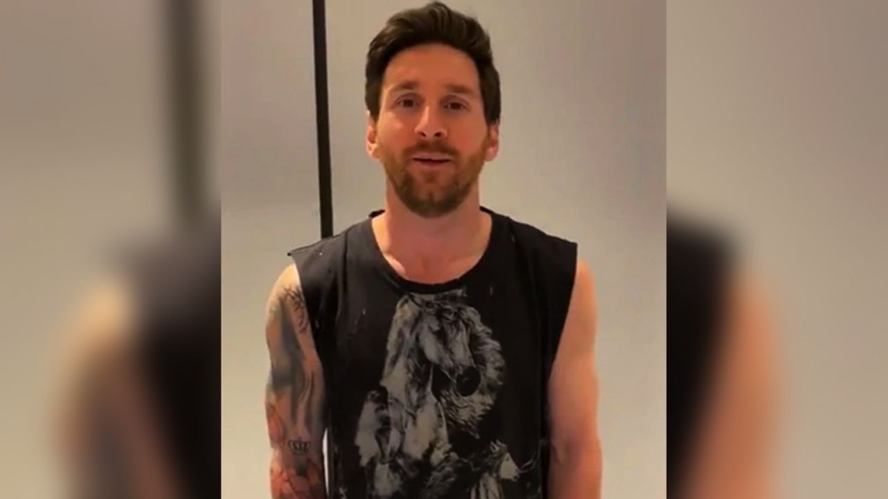 Messi sigue en la lucha contra el Covid-19; se une a la campaña ‘Yo Me Corono’