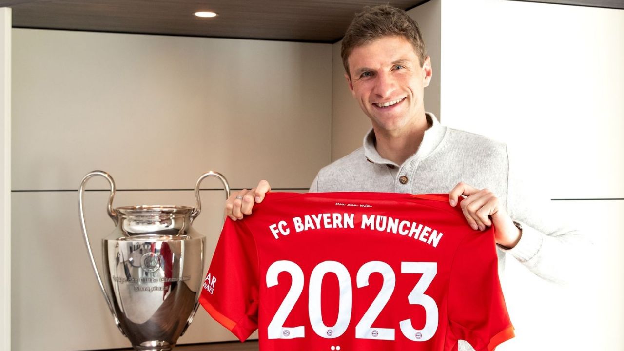 Thomas Müller renueva con el Bayern Munich por tres temporadas más