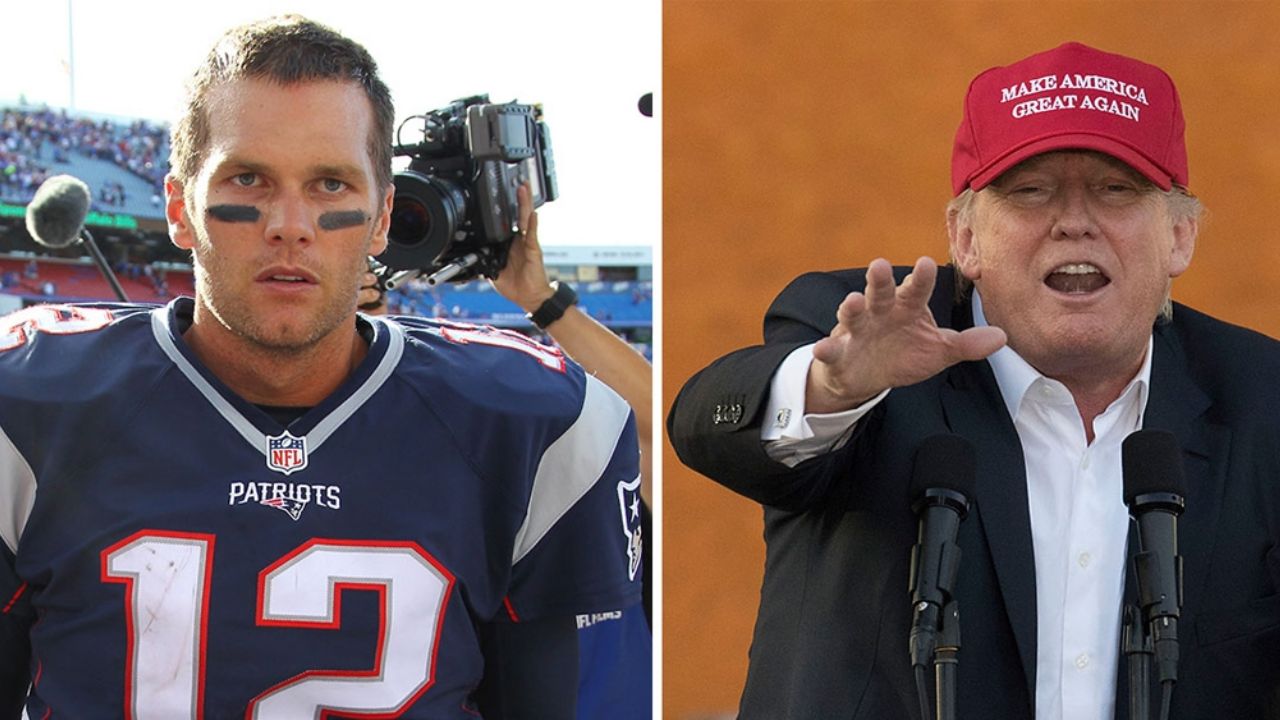 ¡Se lo tenía guardadito! Tom Brady revela que Donald Trump lo quería de yerno