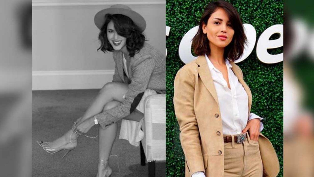 ¡Guapa y glamurosa! Eiza González te enseña cómo lucir un traje sastre con estilo