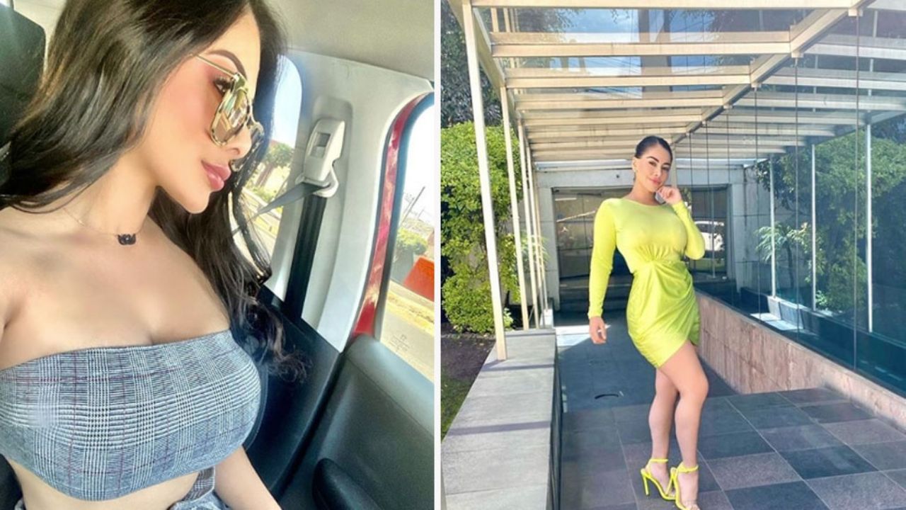 Michelle Díaz de ‘Enamorándonos’ luce sus encantos con ajustado vestido