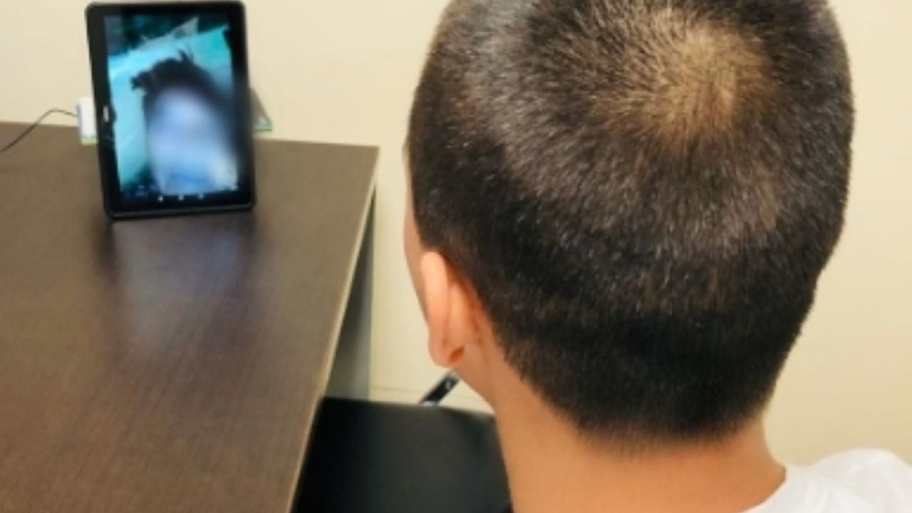 En Itama realizan videollamadas entre familiares y jóvenes como prevención al Covid-19