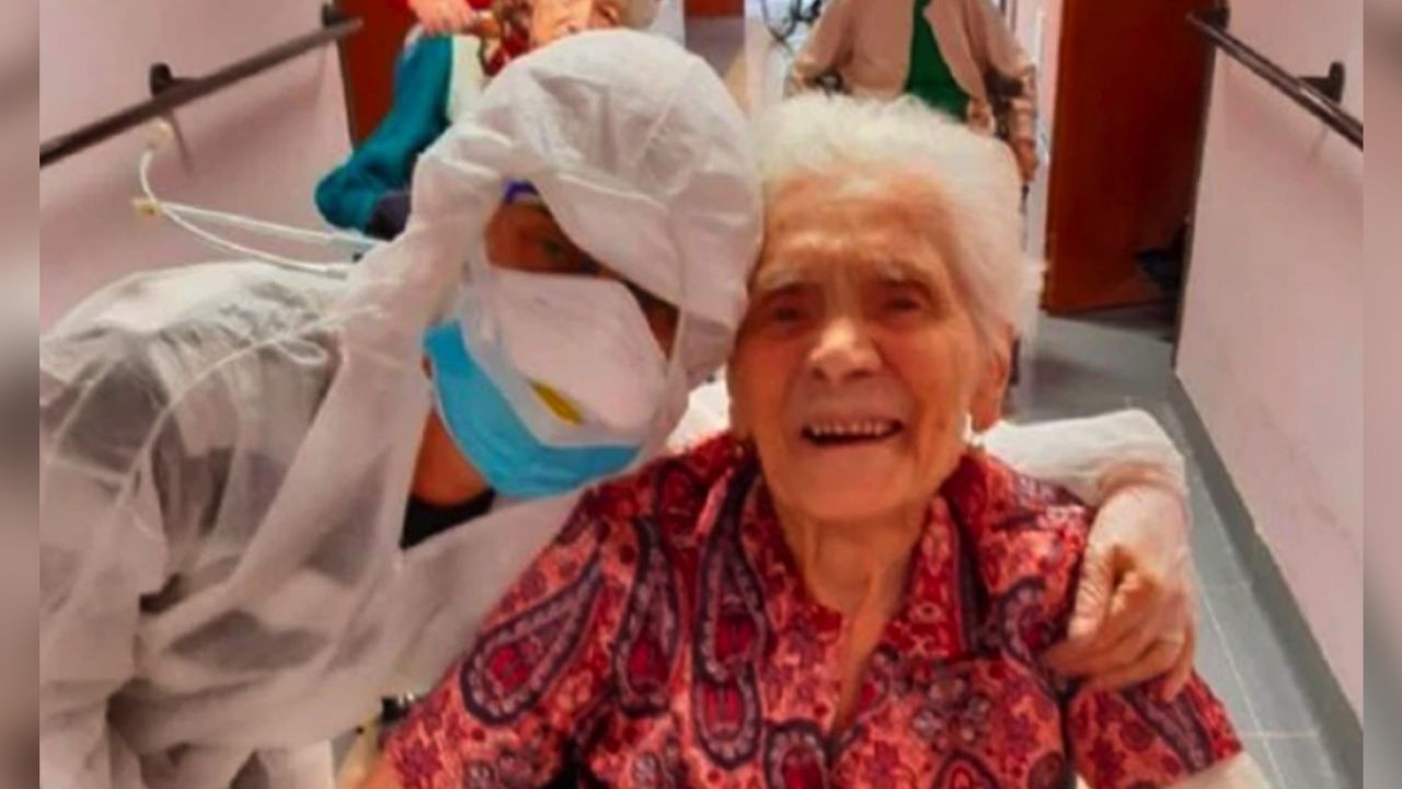 Ada Zanausso, la mujer italiana de 104 años que logró vencer el Covid-19