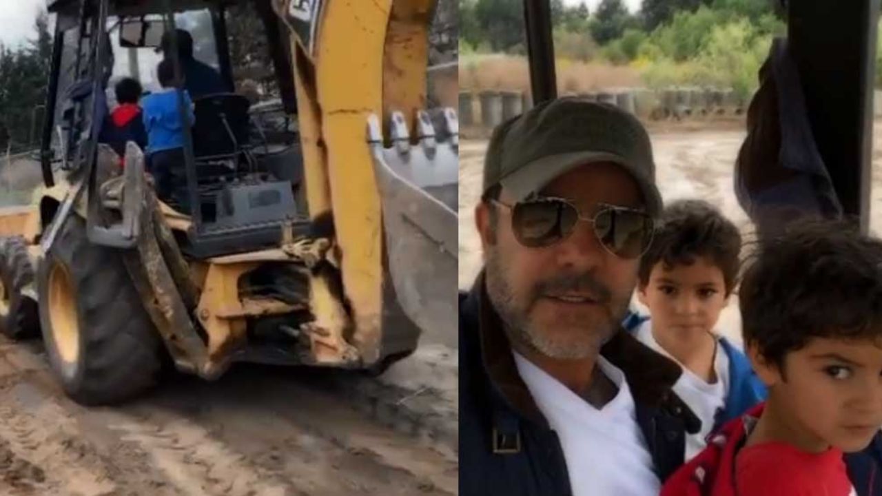 ¡Su hijo se burló de él! Eduardo Capetillo desata críticas por “exponer” a sus mellizos