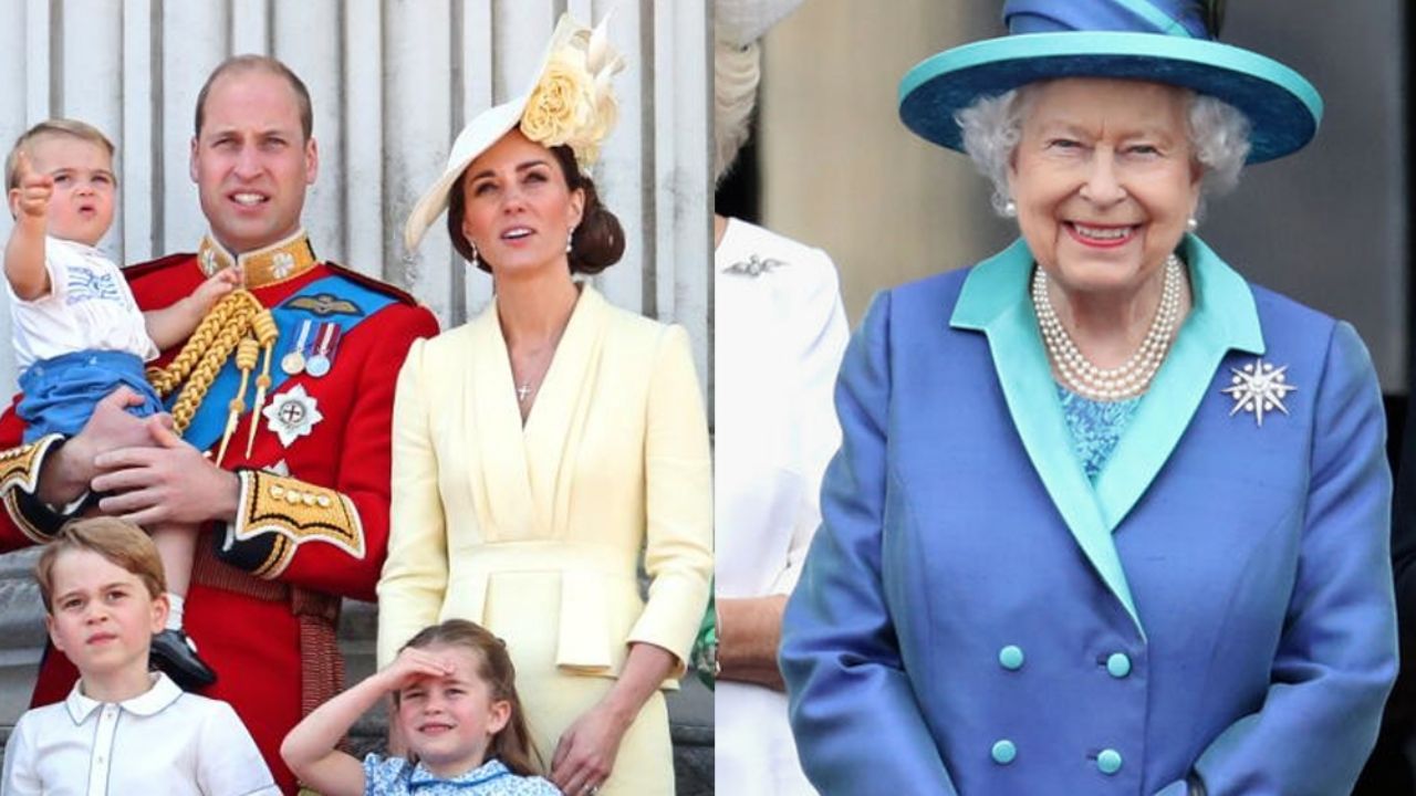 ¡Qué tiernos! Hijos de William y Kate tienen bello gesto con la Reina Isabel II