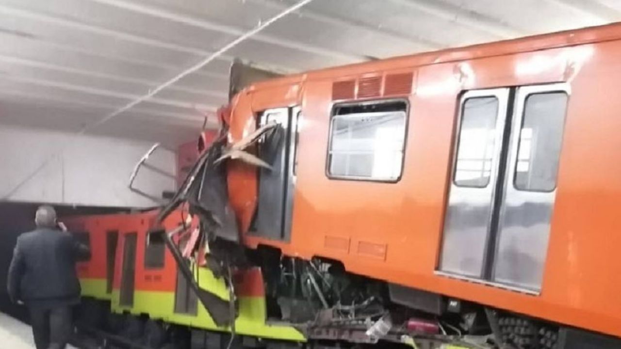 Liberan a los empleados implicados en choque de trenes del Metro en CDMX