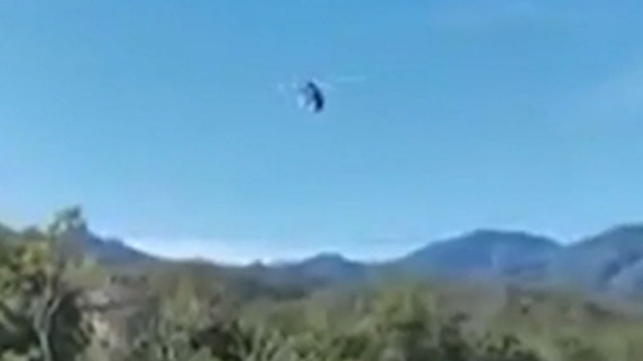 Familia escapa en helicóptero para burlar cuarentena por Covid-19 en Nayarit