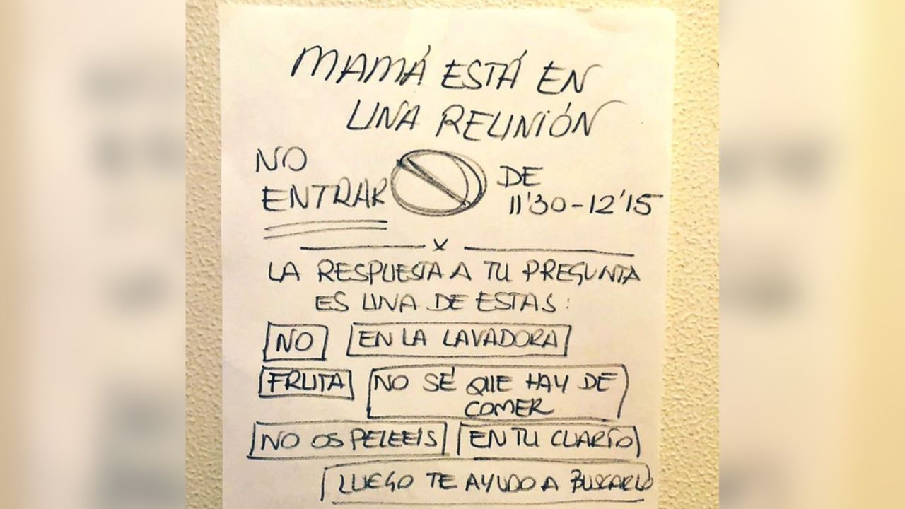 Madre ‘rompe’ Internet con ingeniosa respuesta a sus hijos en cuarentena