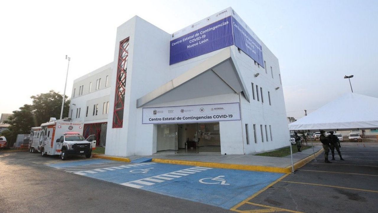Inauguran el Centro Estatal de Contingencias Covid-19 en Nuevo León