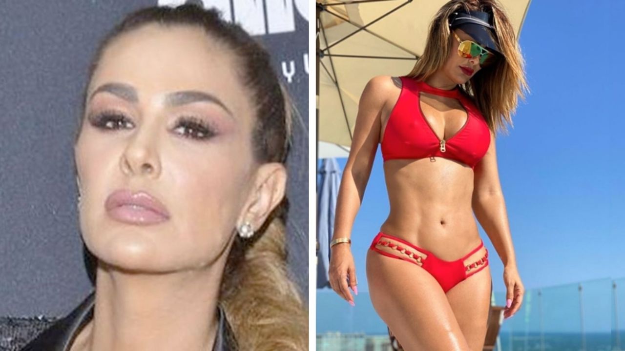 Ninel Conde olvida pleito con su ex y se luce en pecaminoso bikini bajo el sol